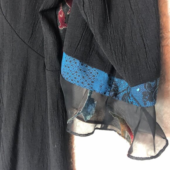 Vintage R&M Richards Karen Kwong Women's Kimono Jacket - Picture 9 of 11